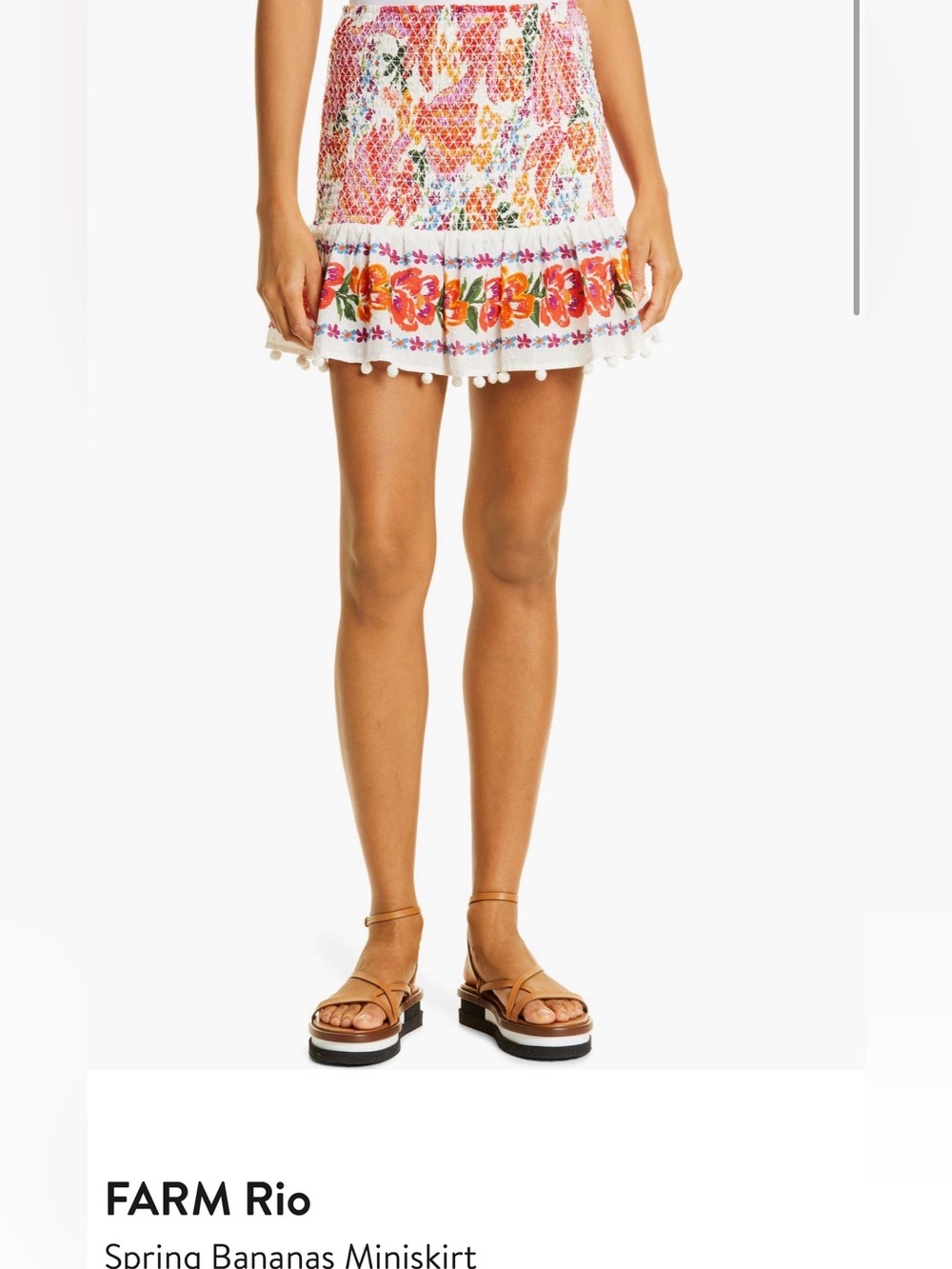 Farm Rio skirt - size medium